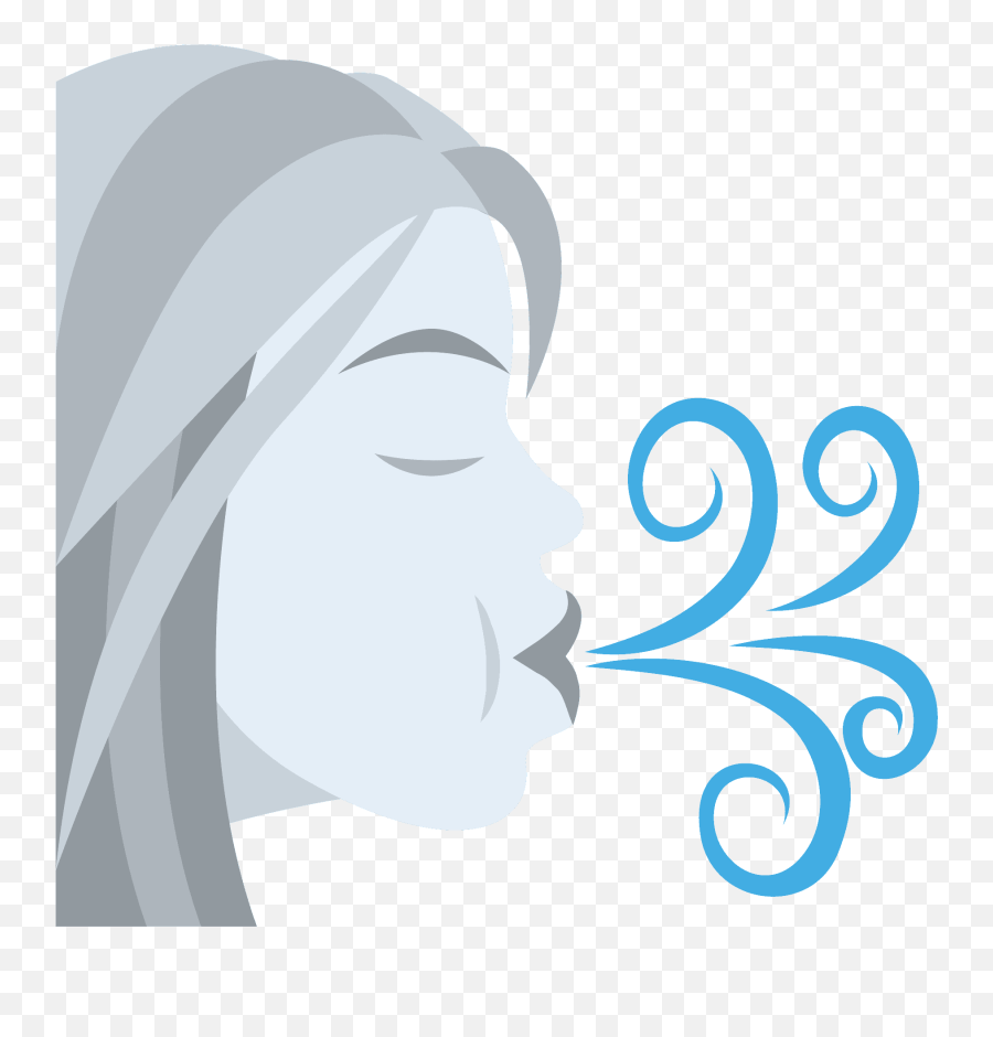 Naughty Emoji - Wind Blowing Emoji Png,Retweet Emoji
