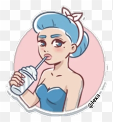 Sticker Maker - Power Girl Emoji,Girl And Brush Emoji