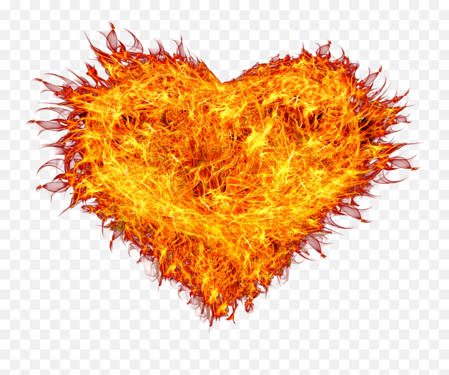 Download Fire Png Image For Free Emoji,Heart And Fire Emoji