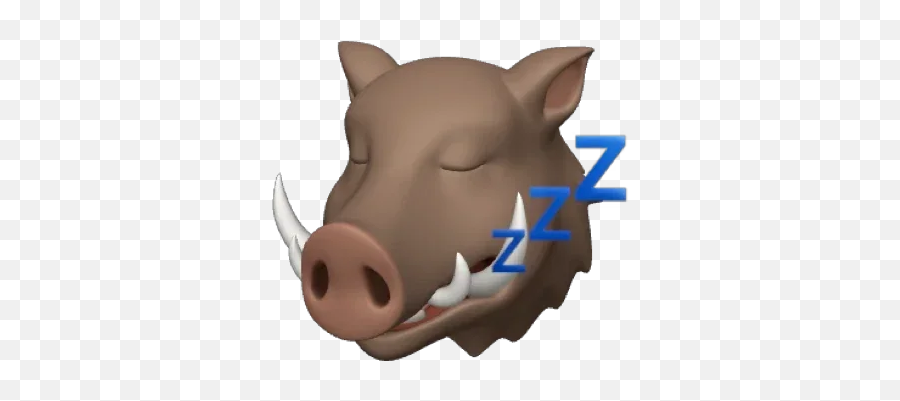 Telegram Sticker From Hogs Pack Emoji,Pork Emoji