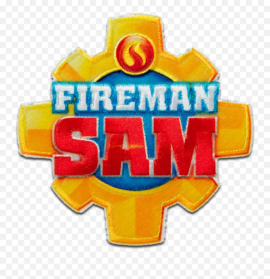 Fireman Sam Logo Coat Of Arms - Iron On Patches Adhesive Emblem Stickers Appliques Size 276 X 276 Inches Catch The Patch Your Store For Transparent Fireman Sam Logo Emoji,Emoji Iron On Patches
