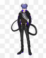 Leviathan - Leviathan Obey Me Demon Form Emoji,Purple Devil Emoji Costume