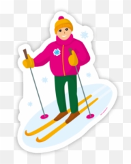 Skier - Ski Emoji,Skier Emoji