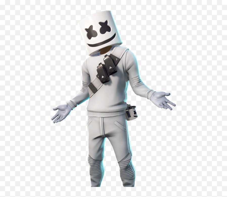 Marshmallow Costume - Marshmello Fortnite Skin Emoji,Emoji Costumes For Sale