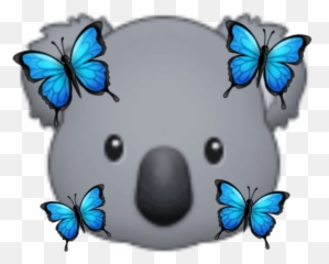 Sticker Emoji Coala Sticker - Soft,Monika Emoji