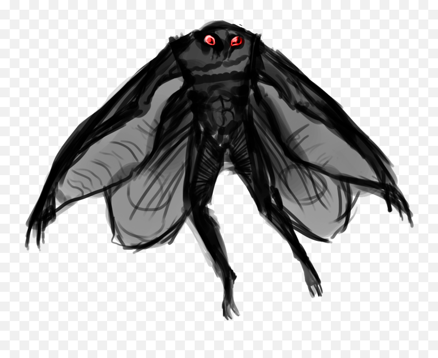 Moth Man Png Transparent Image Png Svg Clip Art For Web - Mothman Png Emoji,Moth Emoji