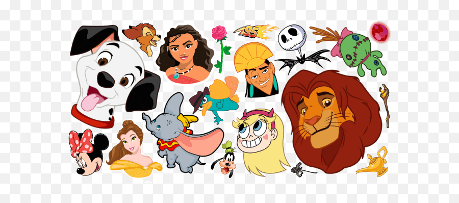 Disney Cartoons Cursor Collection - Custom Cursor Emoji,Disney Emoji Movies