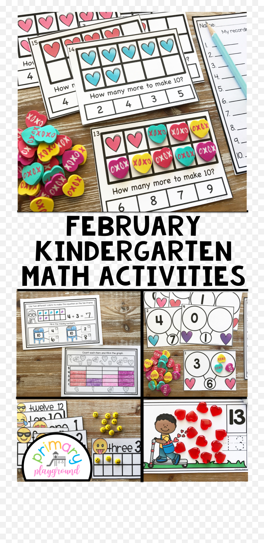 February Kindergarten Math Activities - Language Emoji,Emoji Game Xoxo