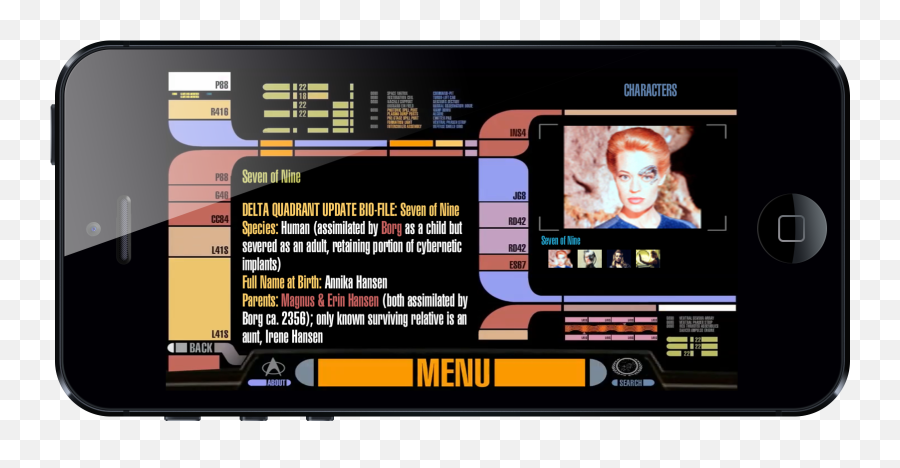 Set Your Ios To Stunned New Version Of The Star Trek Padd - Display Device Emoji,Star Trek Data Gets Emotions