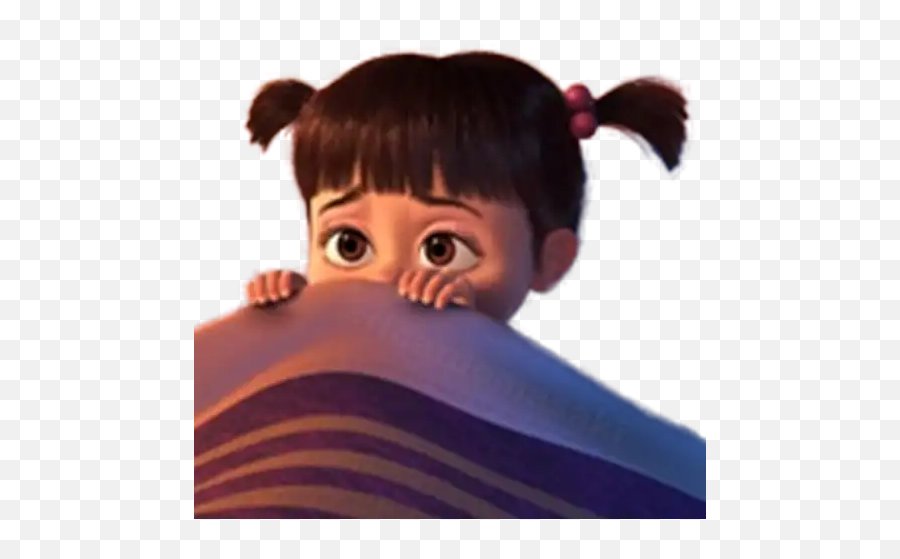 Boo - Monsters Inc Stickers For Whatsapp Monsters Inc Boo Icon Emoji,Imagenes De Emoticon Mugsy Con Movimiento Llorando