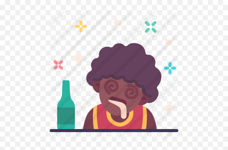 Drunk - Drunk People Icon Free Emoji,I Only Show Emotions Drunk