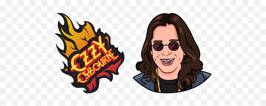 Ozzy Osbourne - Ozzy Emoji,Rock Band Names Using Emojis