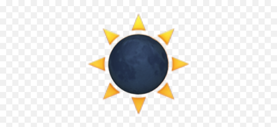 Moon Sun Ecplise Emojis Ecplise Sticker By The Obvious - Dot,Sun Emojis