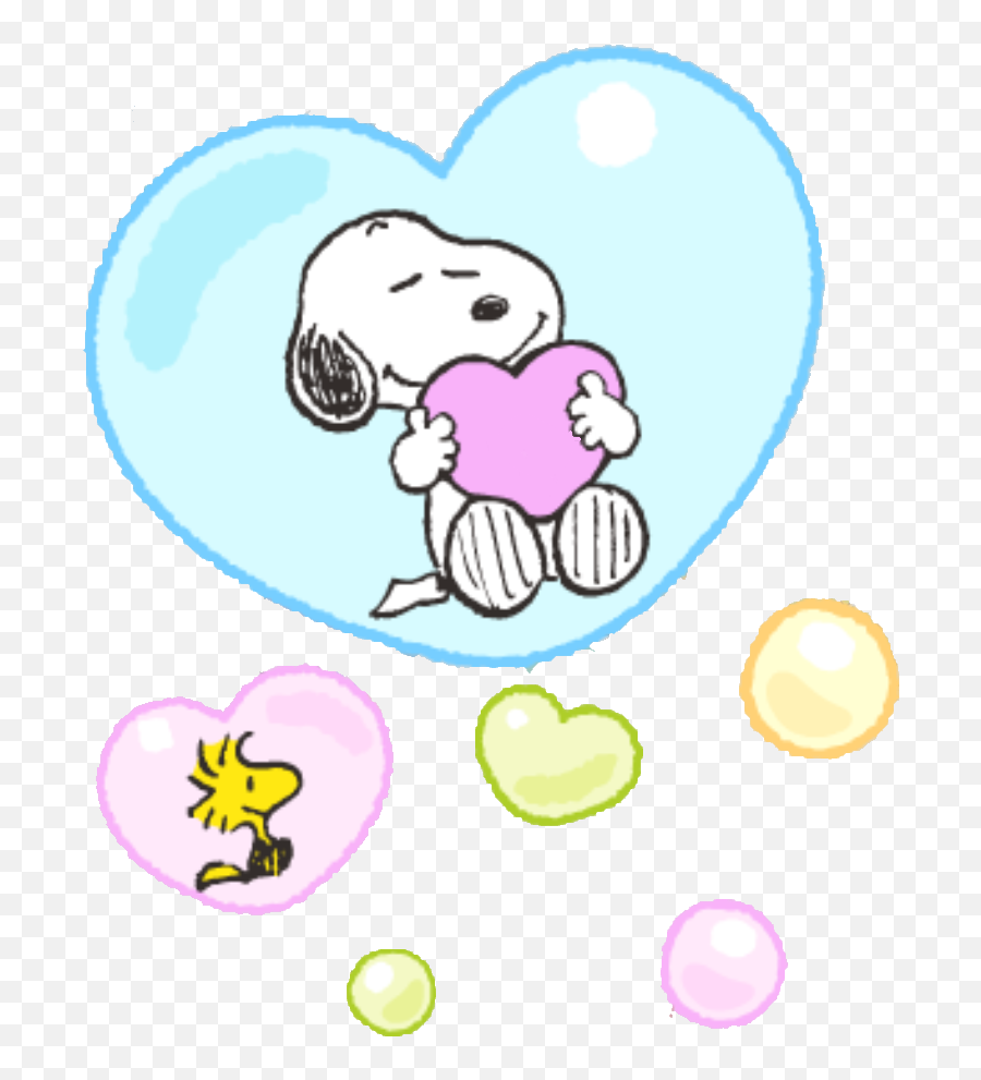 Snoopy Woodstock Love Sticker - Girly Emoji,Woodstock Peanuts Copy/paste Emojis