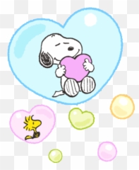 Snoopy Woodstock Love Sticker - Girly Emoji,Woodstock Peanuts Copy/paste Emojis