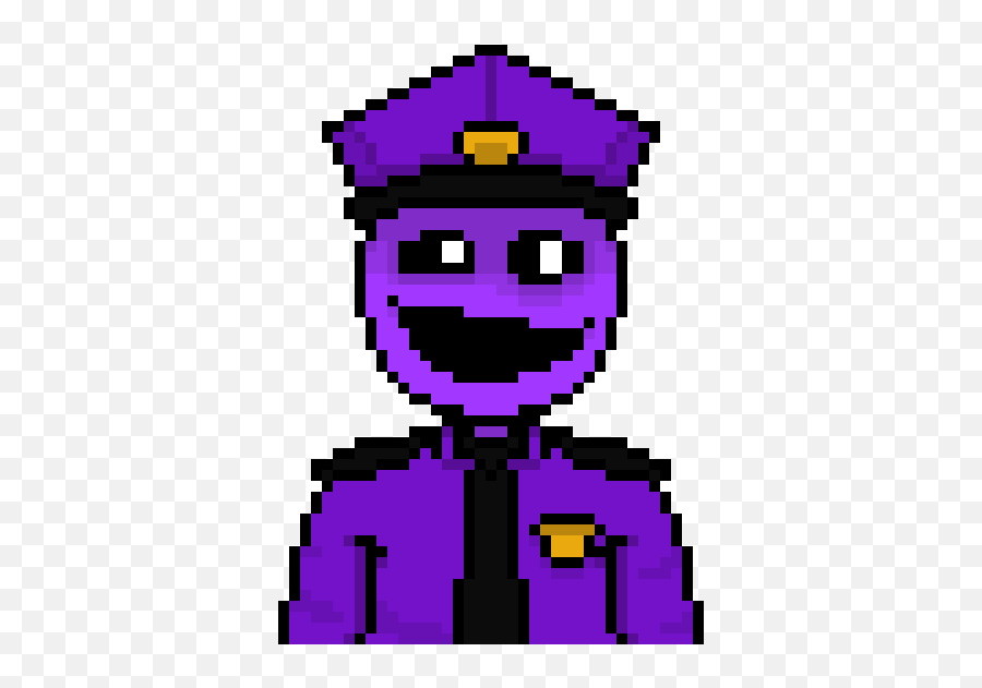 Pixel Art Gallery - Purple Guy Sprite Emoji,Purple Guy Emoticon
