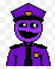 Pixel Art Gallery - Purple Guy Sprite Emoji,Purple Guy Emoticon