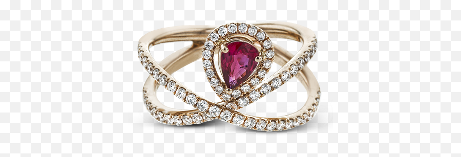 18k Rose Gold Gemstone Fashion Ring - Wedding Ring Emoji,Emotion Pearls