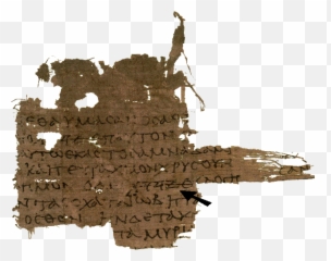 Septuagint Ancient Hebrew Bible Prophecy - Papyrus Fragment From A Septuagint Book Roll Emoji,Ancient Greke Quotes On Emotion