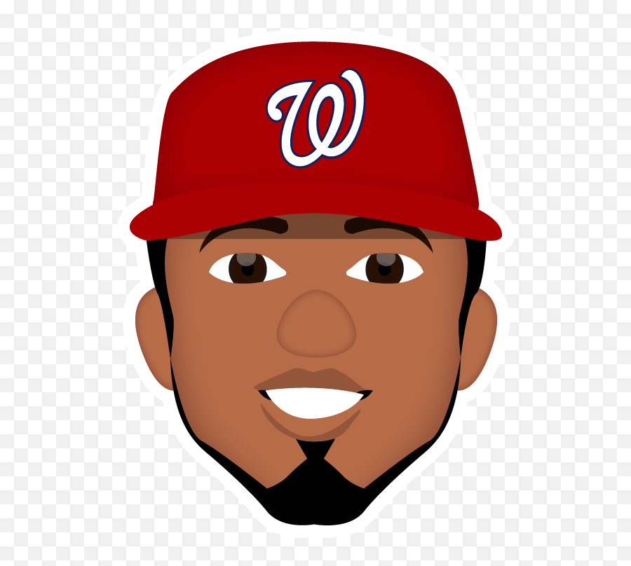 Nationals Emojis - For Adult,Transparent Baseball Cap Emoji