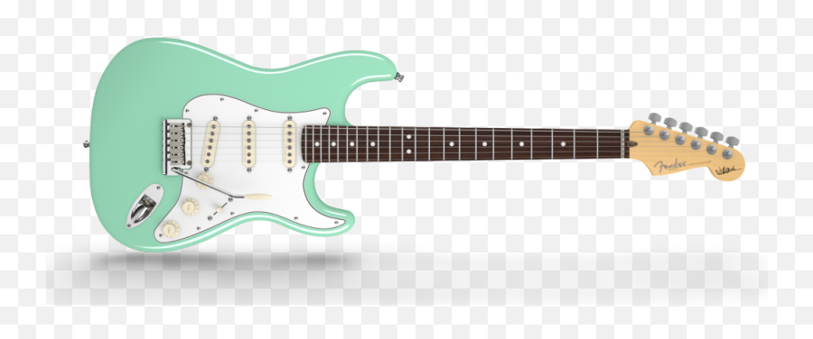 Electric Guitar - Mint Green Electric Guitar Fender Emoji,Electric Guitar Emoji