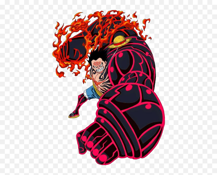 Blue Exorcist - One Piece Luffy Gear 4 Png Emoji,Kise Ryouta Emoticon Tumblr