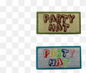 Party Hat 1x2 Morale Patch - Door Mat Emoji,Partyhat Emoji