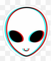 Shapeless Boys City Landscapes Sticker By Shapeless7 - Trippy Alien Png Emoji,Cd Man Emoji