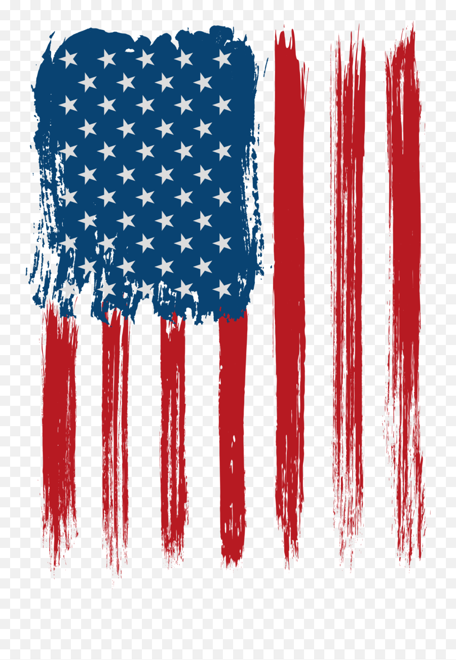 Usa Flag Decoration Transparent Clip Art Image - Transparent Flag Clip Art Emoji,United States Flag Emoji