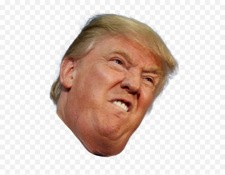 Trump Face Fuck Angry Transparent Png - Trump Face Transparent Background Emoji,Donald Trump Emoji Faces