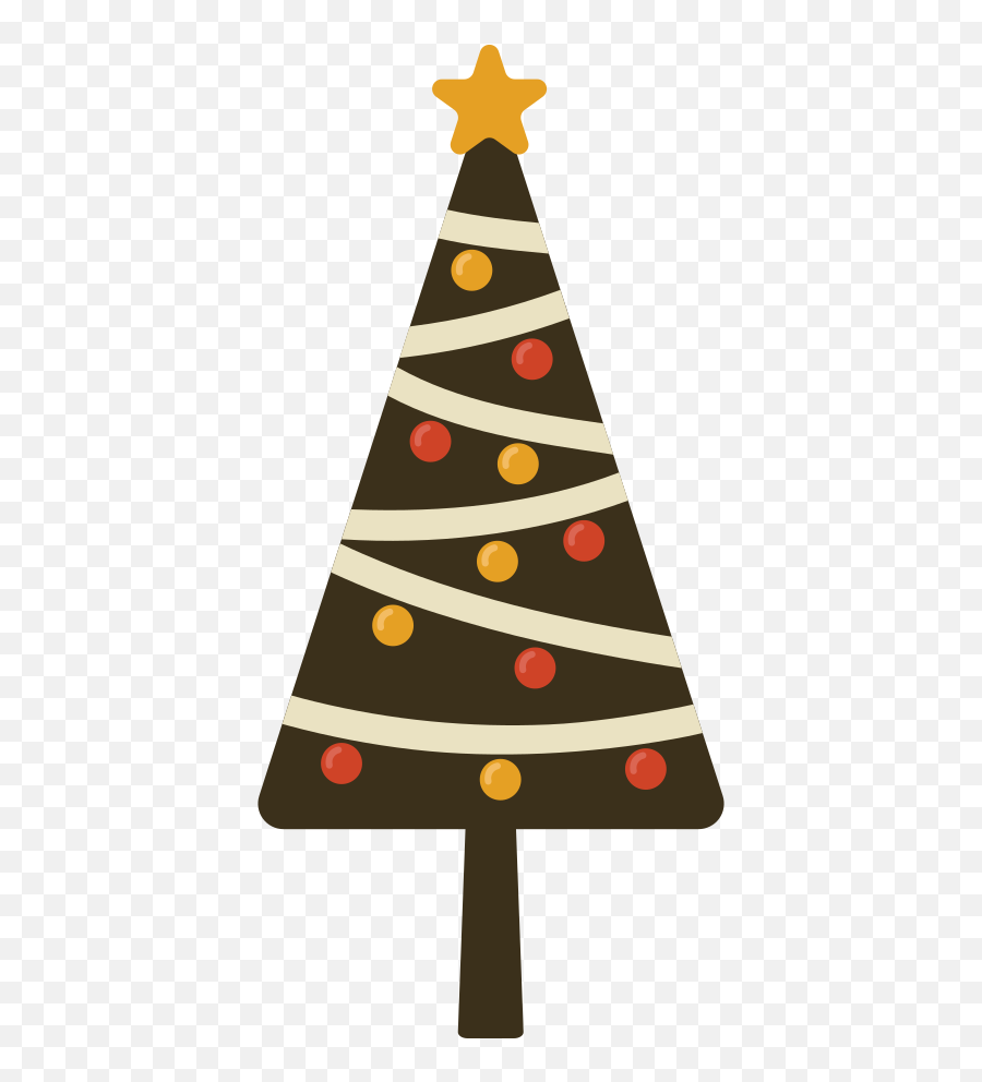 Christmas Tree Illustration In Png Svg Emoji,Christmas Tree Emoji Download