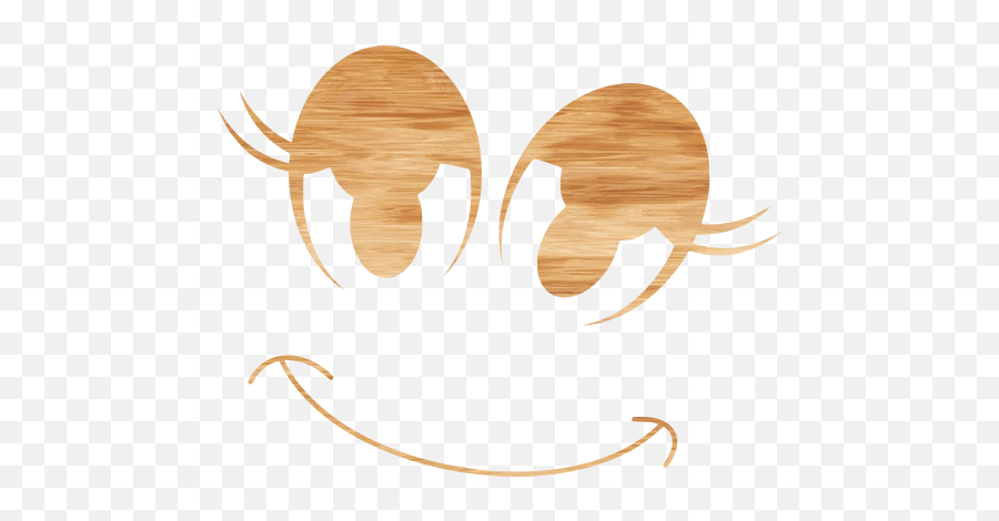 Grainy Wood 001 Cute Emoticon Emotion Girl - Free Images Emoji,Smile Heaven Emoji