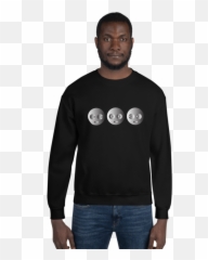 3 Emoji Unisex Sweatshirt - Crew Neck,Men's Emoji Shirt