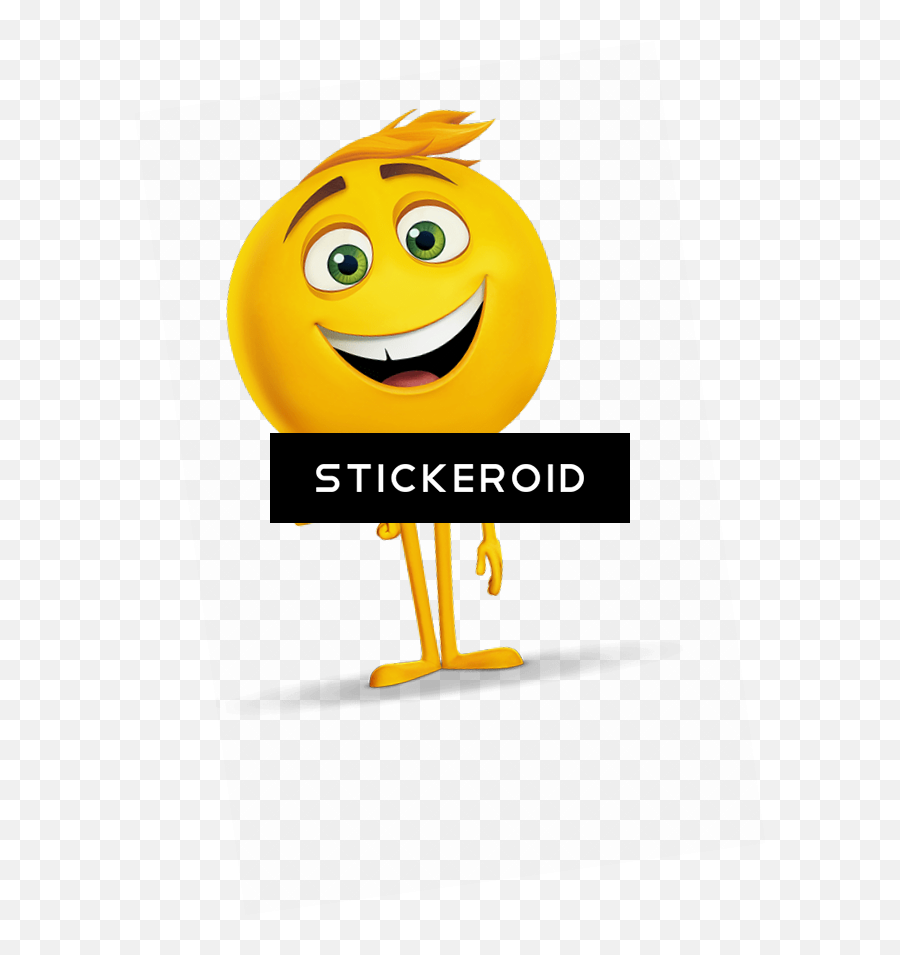 Download Gene Emoji Movie Character Png - Happy,Gene Emoji