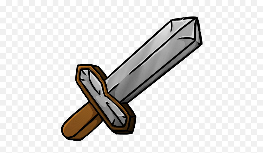 Iron Sword Icon - Minecraft Iron Sword Icon Emoji,Sword Emoji Png