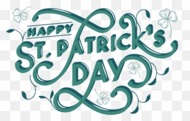 Lettering Happy St Patricks Day - Transparent Png U0026 Svg Happy St Patrick Transparent Emoji,St Patricks Day Emoticon