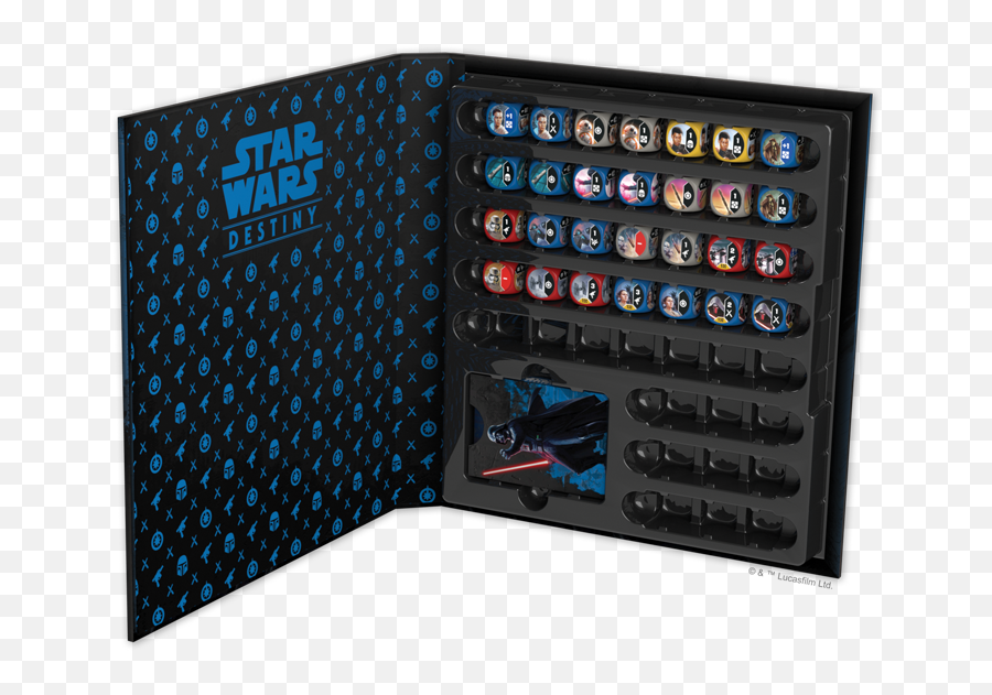 Darth Vader Dice Binder Star Wars Destiny Poker U0026 Card Games - Star Wars Destiny Dice Binder Emoji,Darth Vader Emotions Shirt