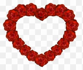 Hearts Rose Frame Broken Heart Sticker By Mrmwsk - Rose Heart Shape Png Emoji,Heart Eye Emoji Wallpaper