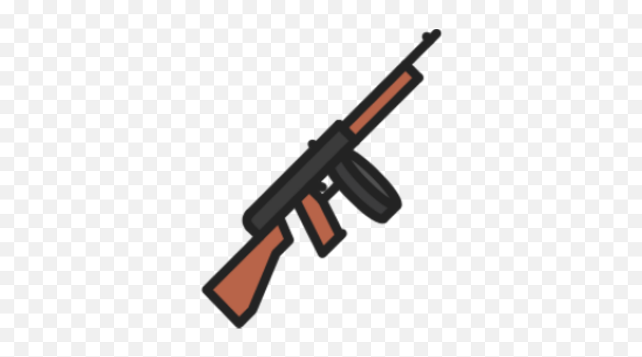 Tommy Gun - Tommy Gun Island Royale Emoji,Shotgun Emoji