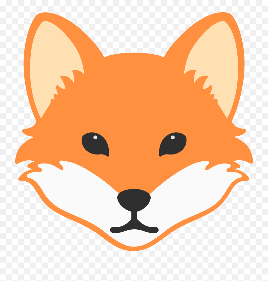 Fox Emoji - Fox Face Png,Fox Emojis