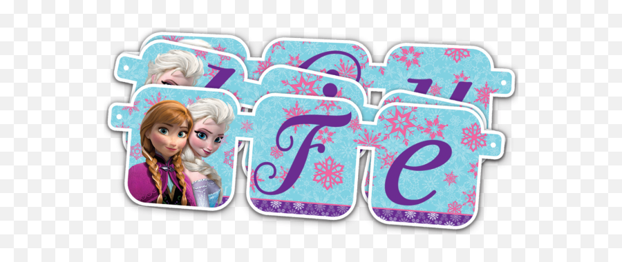 Letrero Feliz Cumpleaños Elsa Frozen - Party Pieces Emoji,Feliz Cumpleanos Emoji