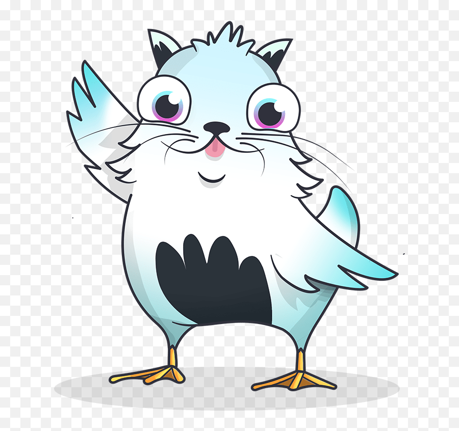 Cryptokitty Bird Transparent Png - Stickpng Cryptokitties Png Emoji,Bird Emoticon Tumblr