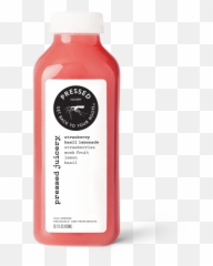 Strawberry Basil Lemonade - Pressed Juicery Greens 2 Emoji,Strawberry And Lemonade Emojis