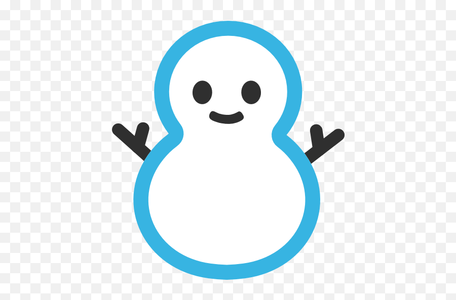 Snowman Id 8786 Emojicouk - Snow Man Emoji,Holiday Emoticons For Android