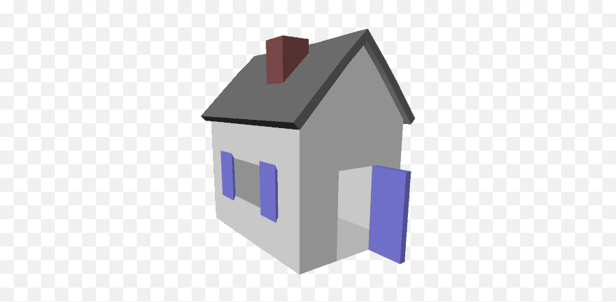 House Animation Png - House Roof Shingle Emoji,Openscad Emojis