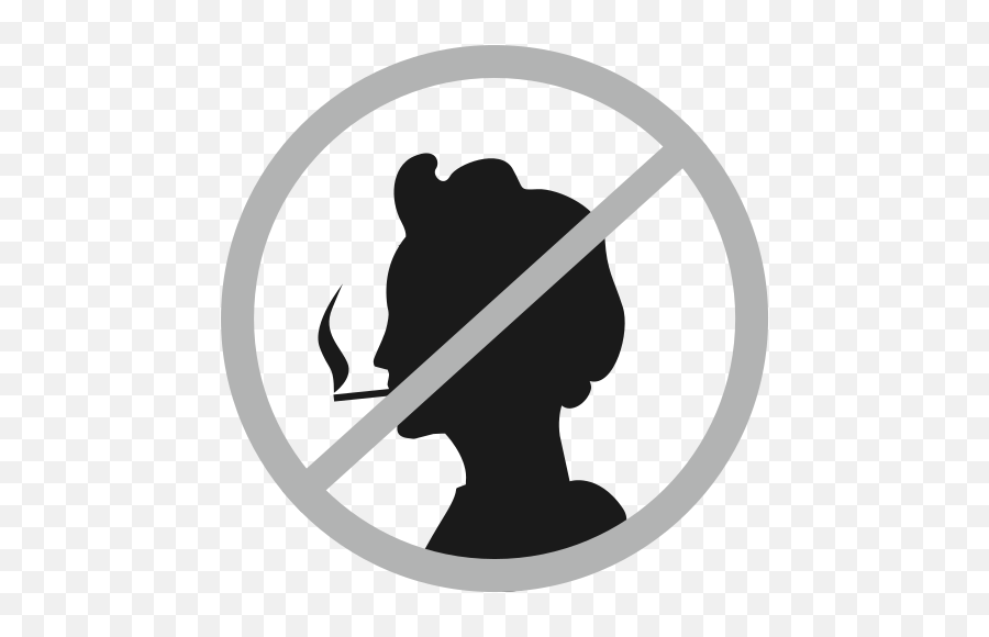 Vector Image For Logotype By Keywords Cancel Woman Smoke - Girl Smoking Png Icon Emoji,What Does A Leaf And A Pig Face Means In Emojis