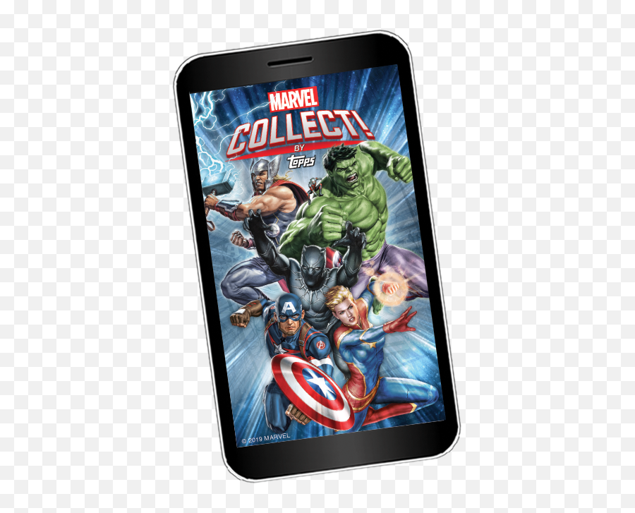 Topps Marvel Collect Captain Marvel - Mobile Phone Case Emoji,Captian Marvel No Emotions