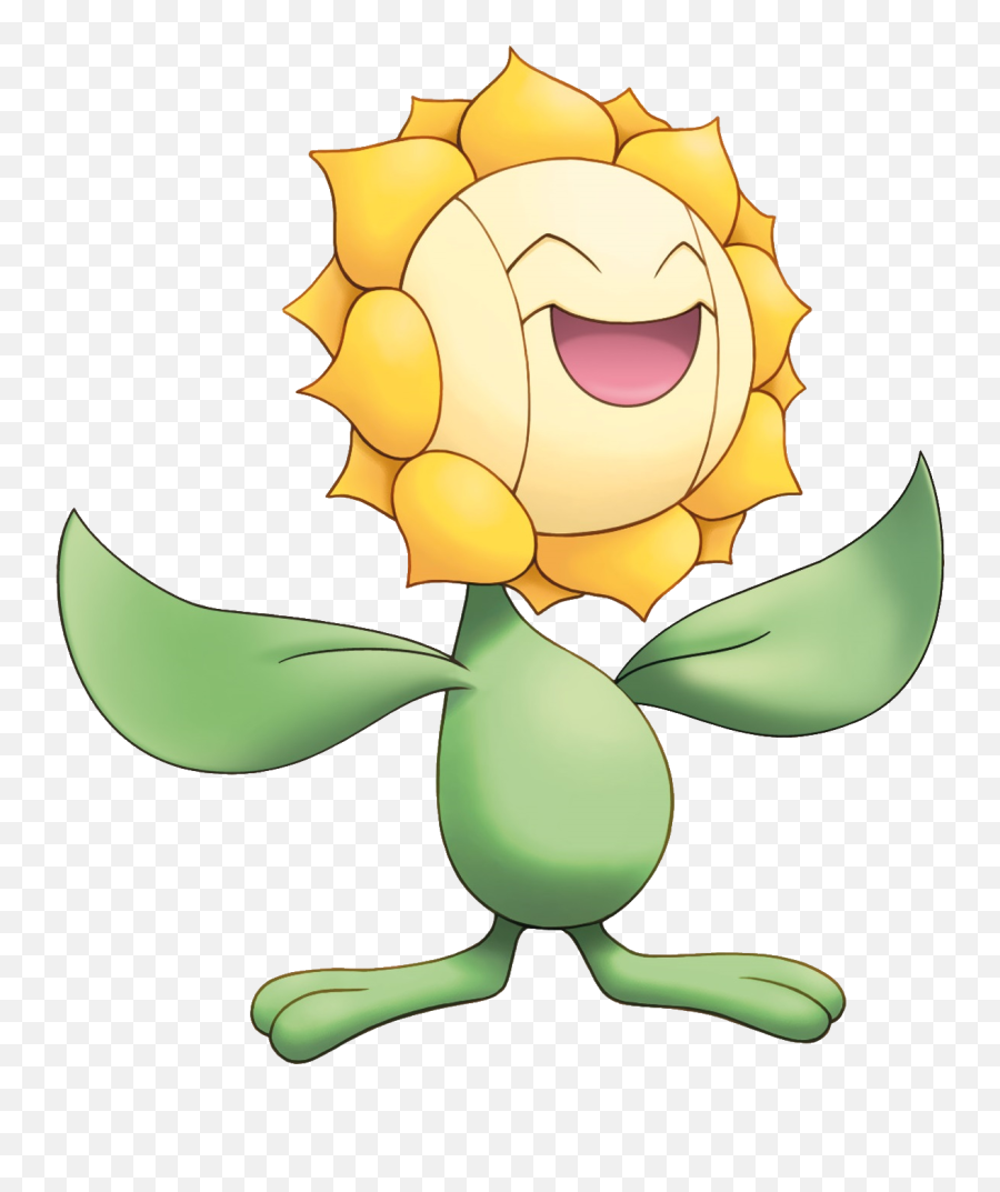 Sunflora - Pokemon Sonflora Emoji,Pokemon Generation 6 Pokemon Super Mystery Dungeon Emotions