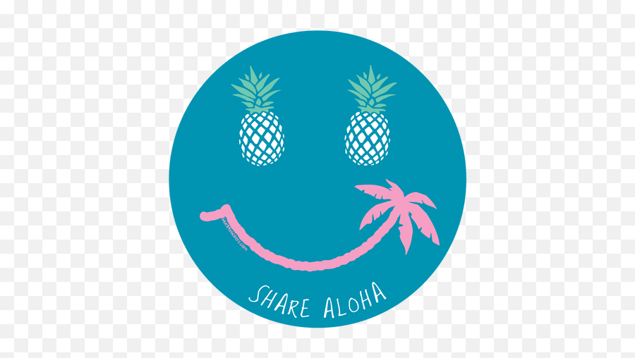 Pineapple Skull Sticker - Fresh Emoji,Fb Pineapple Emoticon