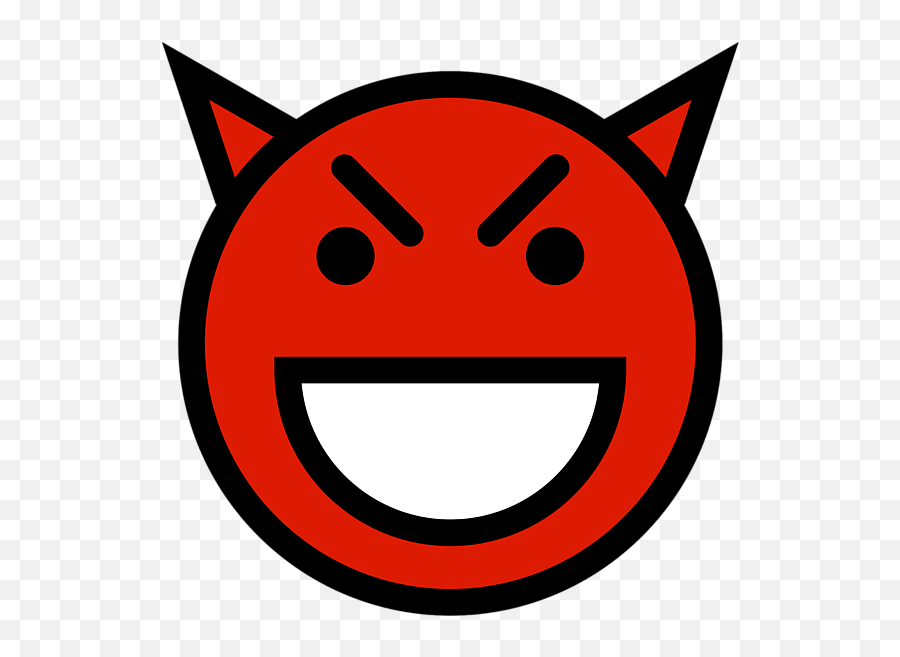 Smiley Face Laughing Devil Face Red Womenu0027s Tank Top - Wide Grin Emoji,Look Alike Smile Emoticon